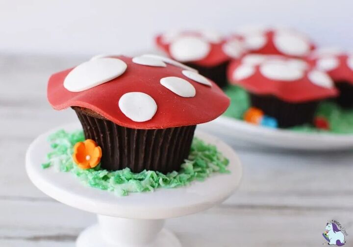 magical toadstool cupcakes, Magical Fairy Toadstool Cupcakes