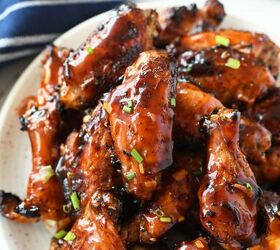 Easy Apricot Sticky Wings