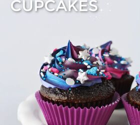Out of This World Galaxy Cupcakes Recipe | Foodtalk