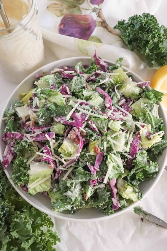 kale caesar salad recipe, Kale Caesar Salad Recipe
