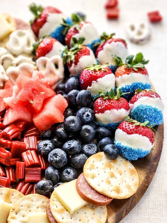 fourth of july charcuterie board, Fourth of July Charcuterie Board