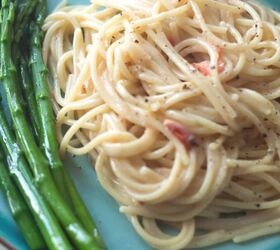 Delicious and Creamy 10 Minute Vegan Spaghetti Carbonara (Keto Option 
