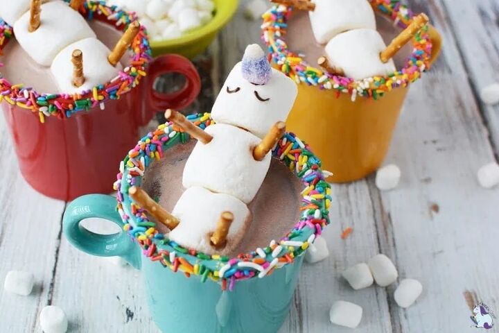 magical melting unicorn hot chocolate recipe, Magical Melting Unicorn Hot Chocolate Recipe