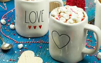French Vanilla Hot Chocolate With Sweet Cream | Valentine's Day Recipe