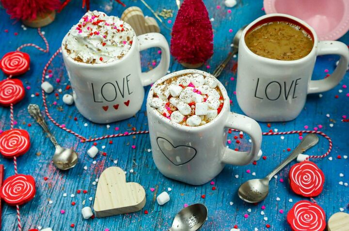 french vanilla hot chocolate with sweet cream valentine s day recipe, Love and chocolate