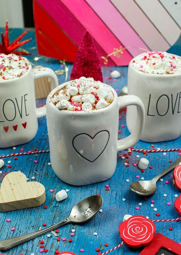 french vanilla hot chocolate with sweet cream valentine s day recipe, Let s enjoy some dessert