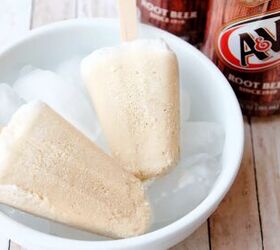Easy Root Beer Float Popsicles Recipe