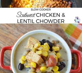 scrumptious slow cooker southwest chicken and lentil chowder recipe, Crowd Pleasing Slow Cooker Chowder Recipe
