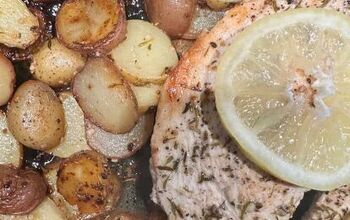 Easy Dinner With Cast Iron Skillet Chicken and Potatoes