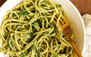 Linguine Pesto Pasta - Linguine Al Pesto