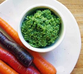 Simple Carrot Top Pesto Recipe