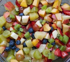 healthy fruit salad recipe with easy yogurt glaze, Fruit Salad Recipe