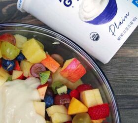 healthy fruit salad recipe with easy yogurt glaze, Fruit Salad with Easy Yogurt Glaze