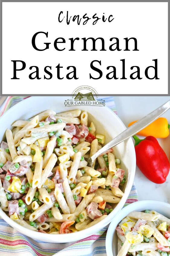 classic creamy german pasta salad nudelsalat, How to Make a Creamy German Pasta Salad