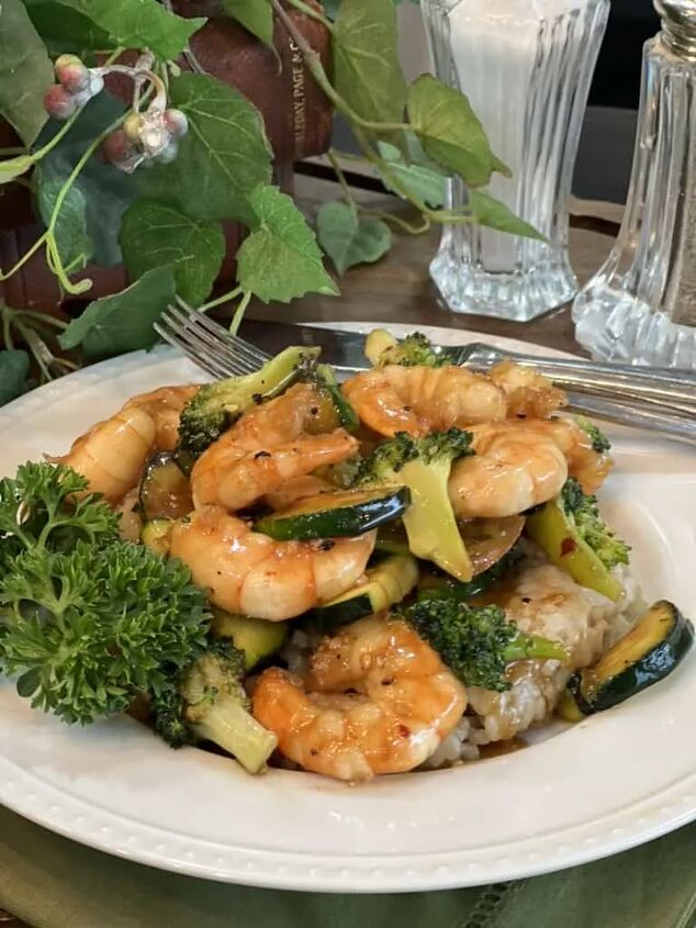 how to make delicious honey garlic butter shrimp and zucchini, How to Make Delicious Honey Garlic Butter Shrimp and Zucchini