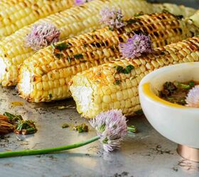 Grilled Corn With Herbed Chili Butter