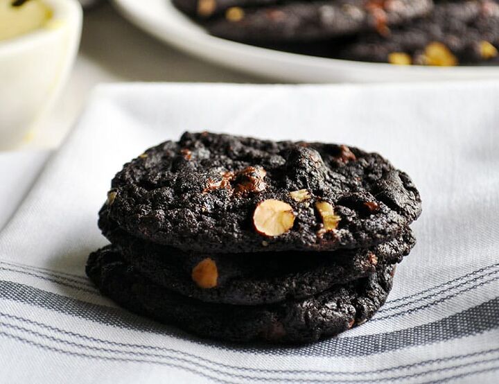 flourless chocolate brownie cookies, Chewy Chocolate Brownie Cookies Gluten Free ofbatteranddough com
