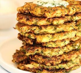 The Best Savoury Zucchini Pancakes (Courgette Pancakes)