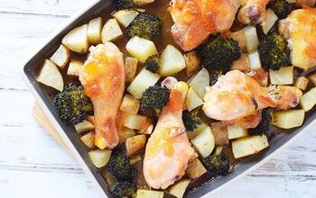 Peach Chicken Sheet Pan Dinner Recipe