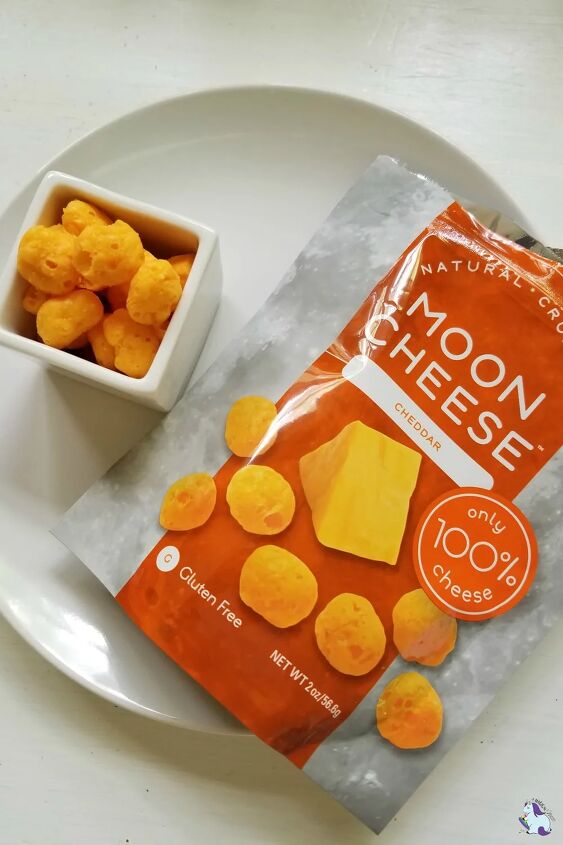 sneaky cheeseburger recipe, Cheddar Moon Cheese in a bag and in a dish