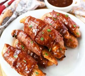 Air Fryer Bacon Wrapped Chicken Tenders