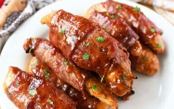 Air Fryer Bacon Wrapped Chicken Tenders