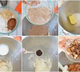 chocolate peanut butter cookie dough recipe, Chocolate Peanut Butter Cookie Dough Recipe in process