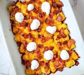 Comforting Tater Tot Casserole With Sour Cream Recipe | Foodtalk