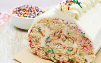 How to Make The Best Vanilla Funfetti Cake Roll Recipe