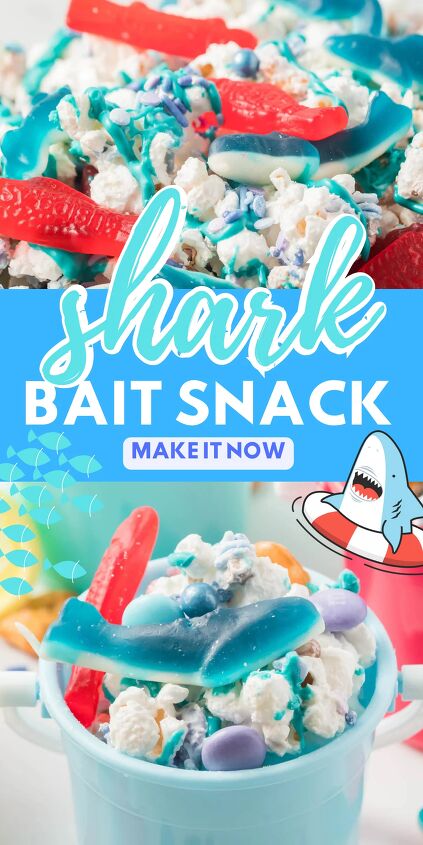how to make shark bait snack mix