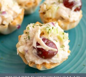 Quick And Easy Pineapple Chicken Salad In Phyllo Cups