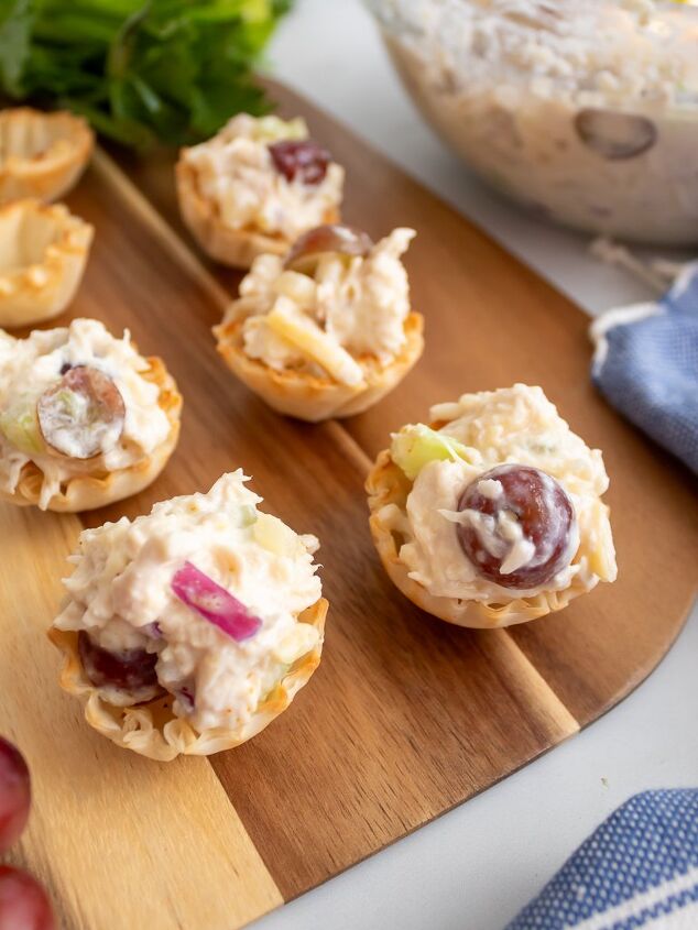 quick and easy pineapple chicken salad in phyllo cups, Quick And Easy Pineapple Chicken Salad In Phyllo Cups Midwest Life and Style Blog