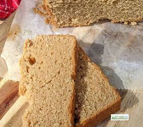 peanut butter bread recipe, Two slices peanut butter bread