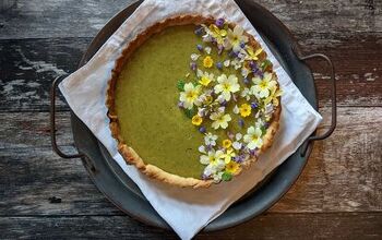 Lemon Nettle Tart, an Easy and Delicious Stinging Nettle Recipe