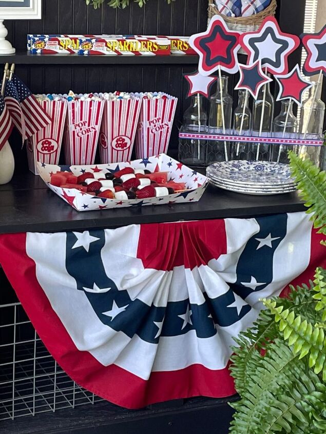 fireworks ice cream brownie sundae, Simple patriotic ideas for 4th of July