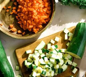 anti inflammatory low fodmap zucchini carrot soup vegan paleo