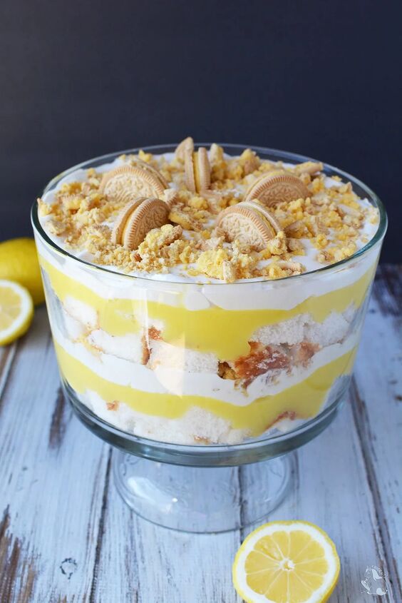 Easy Lemon Trifle Recipe | Foodtalk