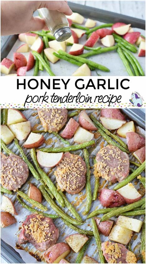 honey garlic pork tenderloin sheet pan recipe, Honey Garlic Pork Tenderloin Sheet Pan Recipe