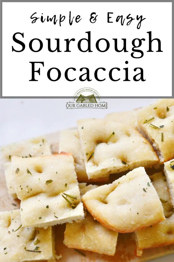 easy perfect sourdough focaccia recipe, How to Make Simple and Easy Sourdough Foacaccia
