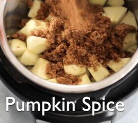 instant pot apple butter, Pumpkin pie spice is a warming spice that makes the apple butter taste amazing
