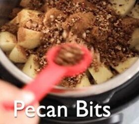 instant pot apple butter, Pecan pieces add a nice nutty taste to the Instant Pot