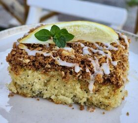 Lemon Poppy Seed Cake With Crunchy Streusel