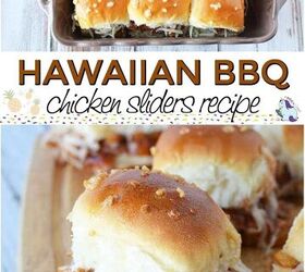 Honey Sweet Hawaiian BBQ Chicken Sliders Recipe