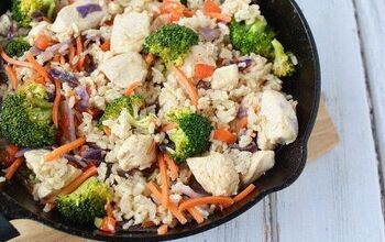 Ginger Chicken Recipe With Veggies and Rice