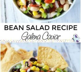 Bean Salad Recipe - My MIL's Famous Galena Caviar | Foodtalk