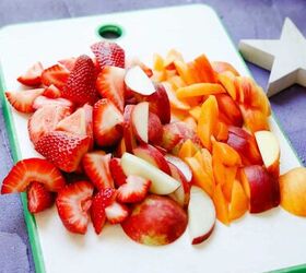 mint honey stone fruit salad