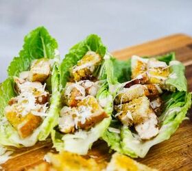 <b>Our dinner suggestion:</b> Chicken Caesar salad boats