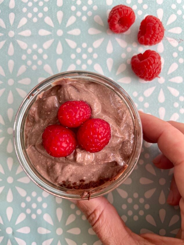 3 ingredients healthy choco mousse