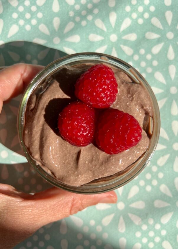 3 ingredients healthy choco mousse