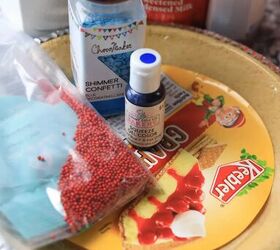 coconut ice cream pie, ingredients for 4th of July pie